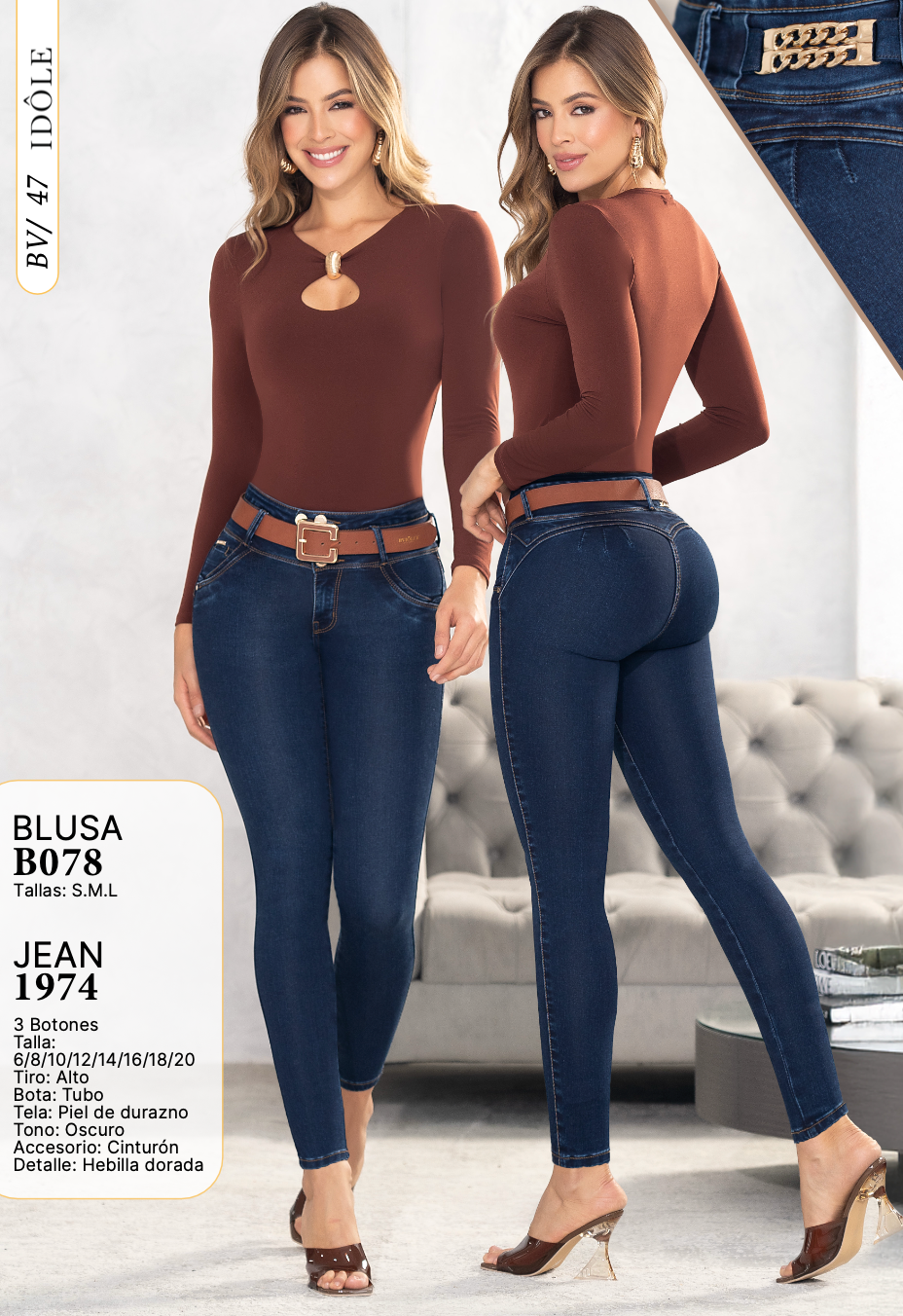 B078 BLUSA DAMA BVIOLET