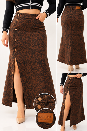 Falda Larga LEOPARD