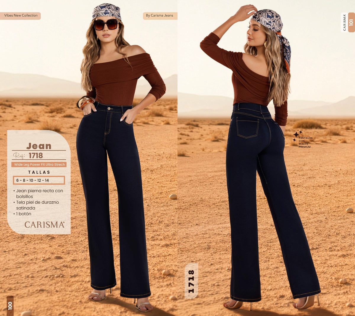 1718 JEANS COLOMBIANO CARISMA