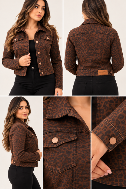 CH034 Chaqueta LEOPARD