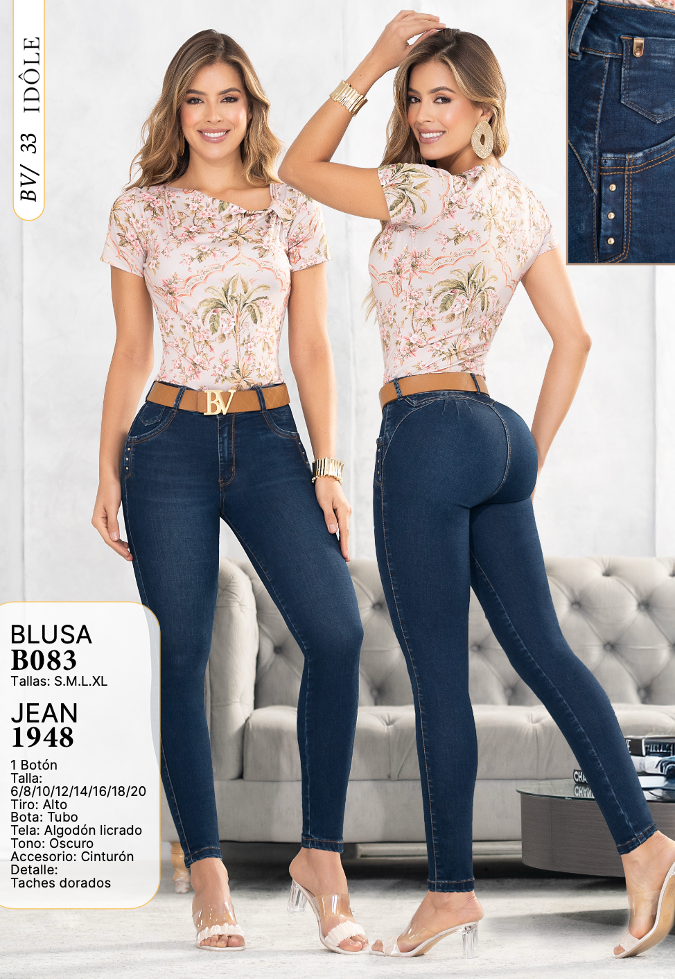 B083 BLUSA DAMA BVIOLET