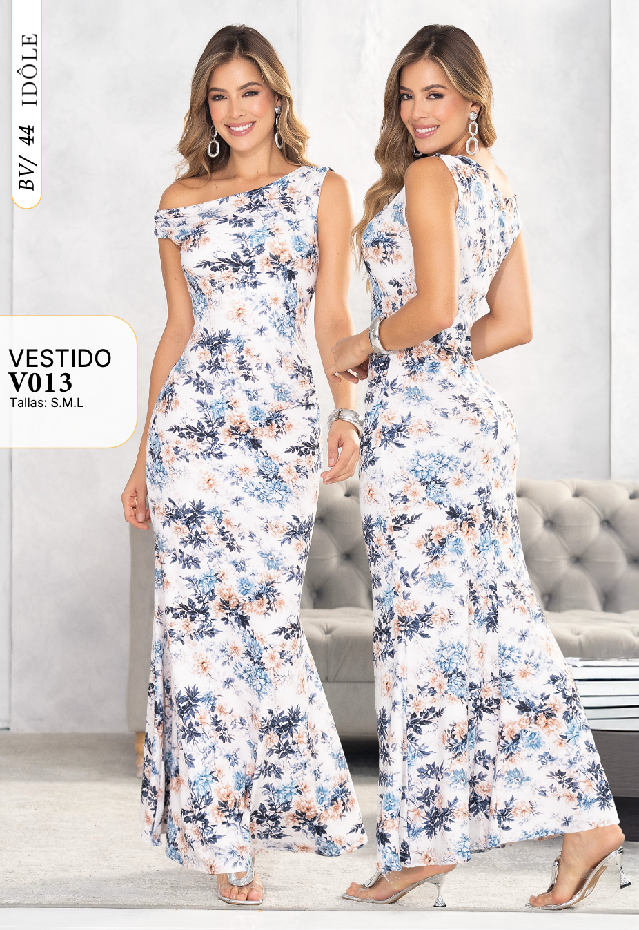 V013 VESTIDO DRAMA BVIOLET