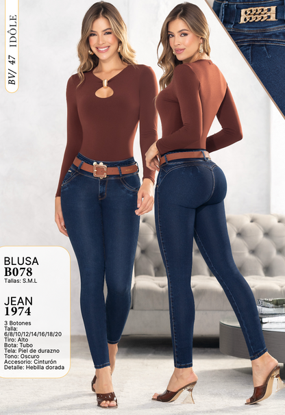 B078 BLUSA DAMA BVIOLET