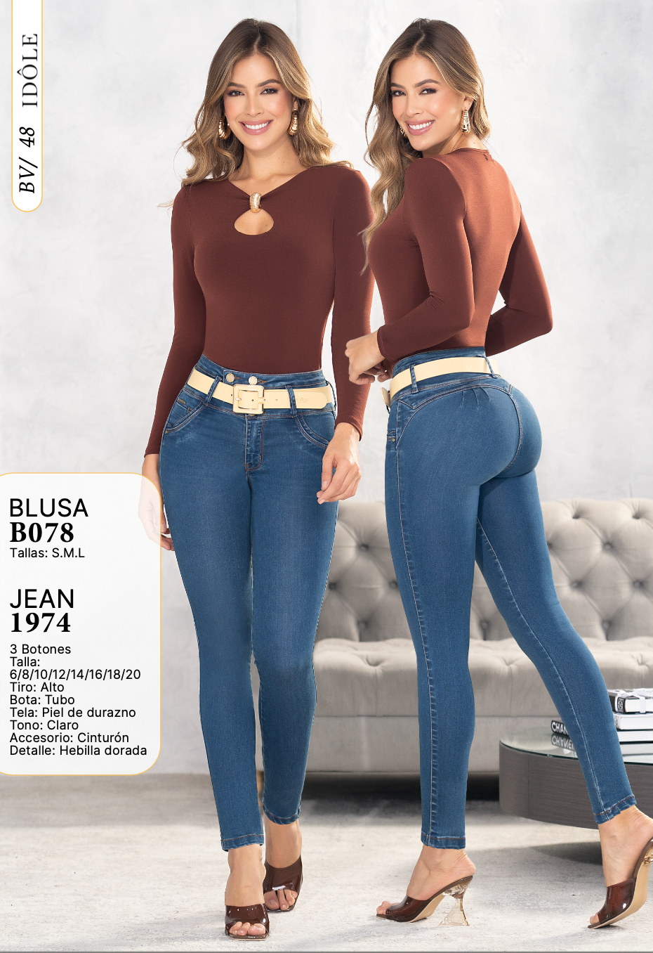 B078 BLUSA DAMA BVIOLET