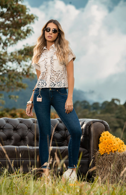 V07297 JEAN 3 BOTONES DELUXE (TALLA EXACTA)
