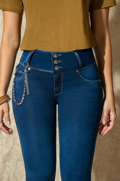 V07315 JEAN 3 BOTONES DELUXE (TALLA EXACTA)
