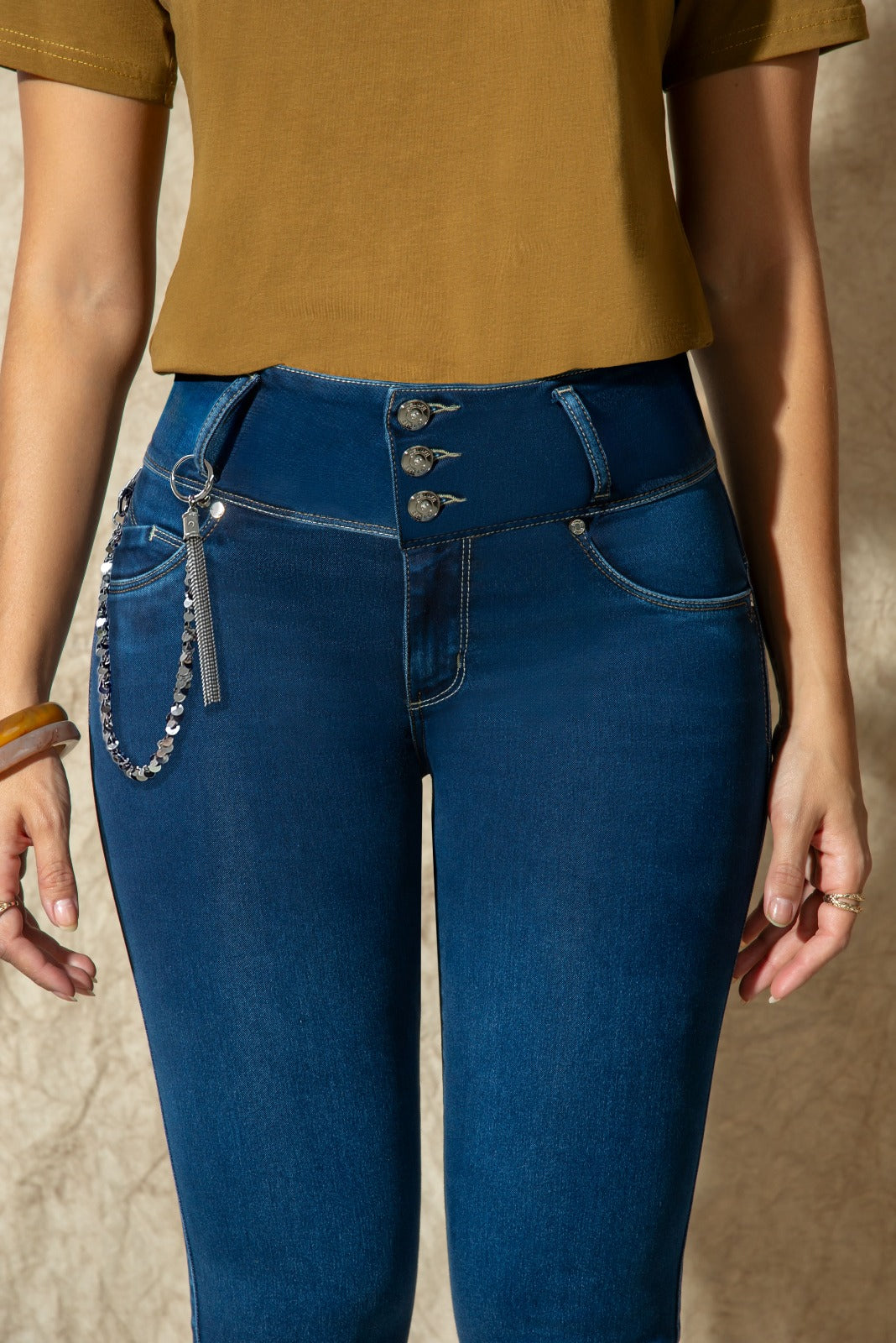 V07315 JEAN 3 BOTONES DELUXE (TALLA EXACTA)